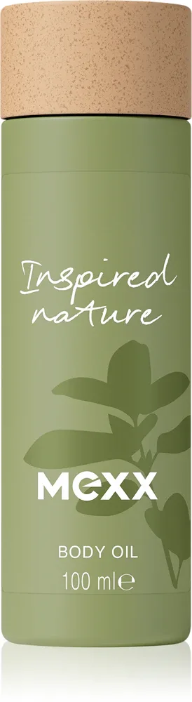 Масло для тела Mexx Inspired Nature, цитрусово-древесный аромат, с маслом арганы, 100 мл парфюмированный