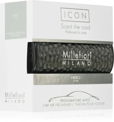 Ароматизатор для автомобиля Millefiori Icon Nero пряный, 1 шт