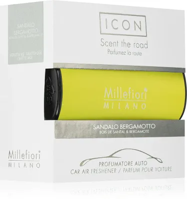 Ароматизатор для автомобиля Millefiori Icon Sandalo Bergamotto фруктовый, 1 шт