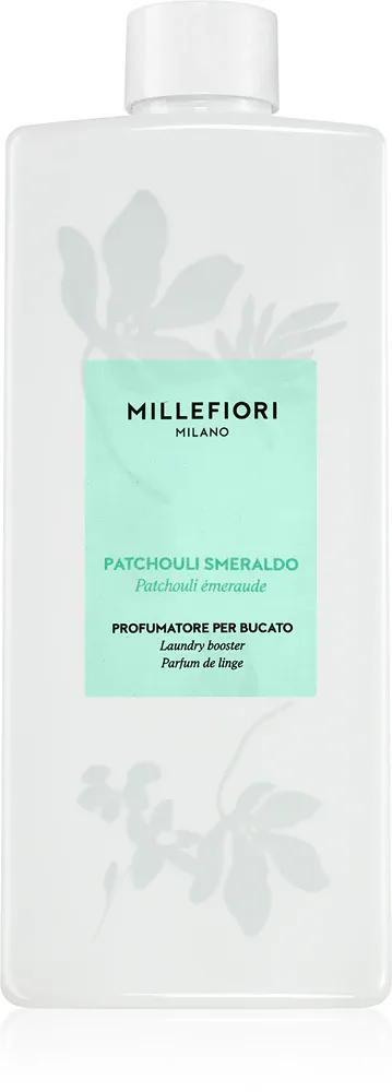 Ароматизатор для стирки Millefiori Milano Laundry Patchouli Smeraldo, свежий аромат, 250 мл