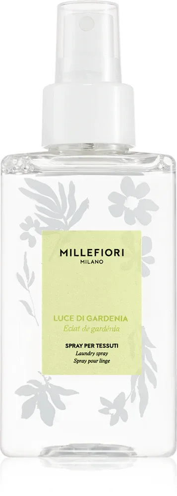 Спрей для дома Millefiori Milano Laundry Luce Di Gardenia, свежий аромат