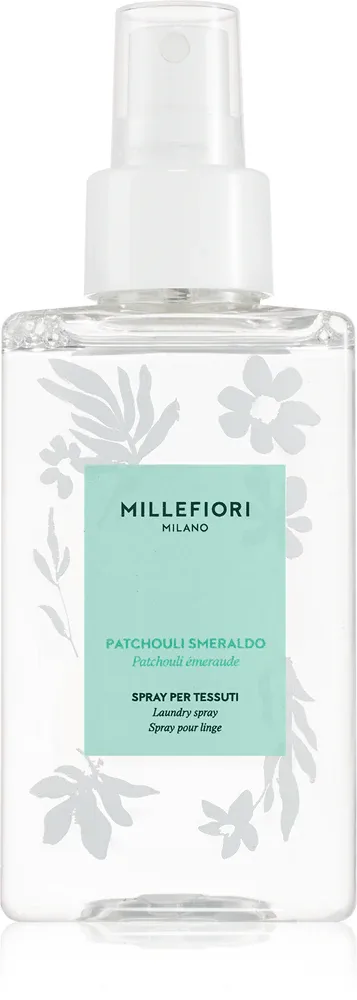 Спрей для дома Millefiori Milano Laundry Patchouli Smeraldo, свежий аромат