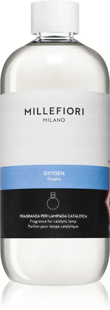Наполнитель для каталитической лампы Millefiori Oxygen, чистый пудровый аромат, 500 мл