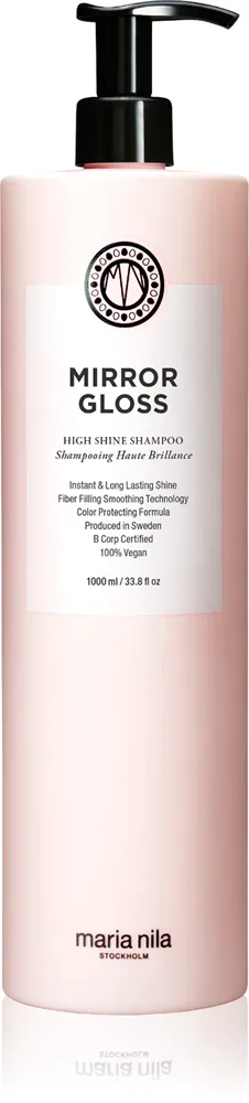 Шампунь для блеска волос Maria Nila Mirror Gloss Shampoo, для окрашенных волос
