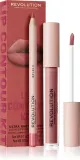 Набор для контура губ Revolution Lip Contour Kit, карандаш и матовая жидкая помада, 2 шт, оттенок Brunch — фото 1