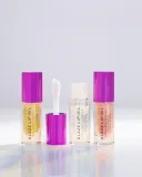 Блеск для губ Revolution Glaze, с высоким блеском, увлажняющий, 4,6 мл, оттенок Glam Pink — фото 5