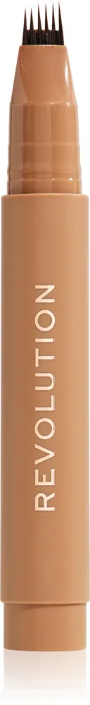 Маркер для бровей Revolution Instant Brow Hair, эффект натуральных волосков, 1,8 мл, оттенок Cool Brown