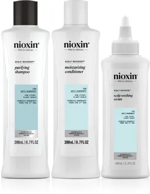 Набор для кожи головы Nioxin Scalp Recovery против перхоти, 3 шт