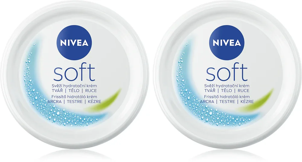 Крем NIVEA Soft для тела увлажняющий, питательный, 100 мл