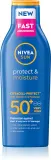 Молочко солнцезащитное NIVEA SUN Protect Moisture SPF 50+, водостойкое, увлажняющее, 200 мл — фото 1