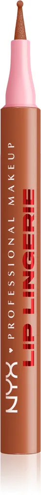 Контурный маркер для губ NYX Professional Makeup Lip Lingerie водостойкий, долговременный эффект, 1 мл, оттенок 03 Barely There
