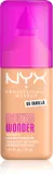Тональный флюид NYX Professional Makeup Make Em Wonder матирующий, среднее покрытие, с гиалуроновой кислотой и витамином С, 30 мл, оттенок 08 Vanilla — фото 1