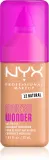 Тональный флюид NYX Professional Makeup Make Em Wonder матирующий, среднее покрытие, с гиалуроновой кислотой и витамином С, 30 мл, оттенок 12 Natural — фото 1