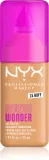Тональный флюид NYX Professional Makeup Make Em Wonder матирующий, среднее покрытие, с гиалуроновой кислотой и витамином С, 30 мл, оттенок 15 Buff — фото 1