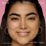 Тональный флюид NYX Professional Makeup Make Em Wonder матирующий, среднее покрытие, с гиалуроновой кислотой и витамином С, 30 мл, оттенок 15 Buff — фото 7