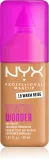 Тональный флюид NYX Professional Makeup Make Em Wonder матирующий, среднее покрытие, с гиалуроновой кислотой и витамином С, 30 мл, оттенок 19 Warm Beige — фото 1