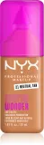 Тональный флюид NYX Professional Makeup Make Em Wonder матирующий, среднее покрытие, с гиалуроновой кислотой и витамином С, 30 мл, оттенок 21 Neutral Tan — фото 1
