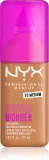 Тональный флюид NYX Professional Makeup Make Em Wonder матирующий, среднее покрытие, с гиалуроновой кислотой и витамином С, 30 мл, оттенок 22 Medium — фото 1