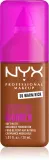 Тональный флюид NYX Professional Makeup Make Em Wonder матирующий, среднее покрытие, с гиалуроновой кислотой и витамином С, 30 мл, оттенок 36 Warm Rich — фото 1