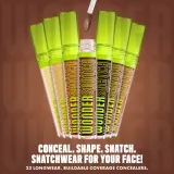Консилер для лица NYX Professional Makeup Wonder Snatch водостойкий, высокая пигментация, для контуринга, 3 мл, оттенок Fair — фото 8