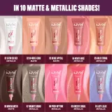 Тени для век NYX Professional Makeup Lid Lingerie компактные, стойкие, без осыпания, 6 мл, оттенок Beige Appeal — фото 5