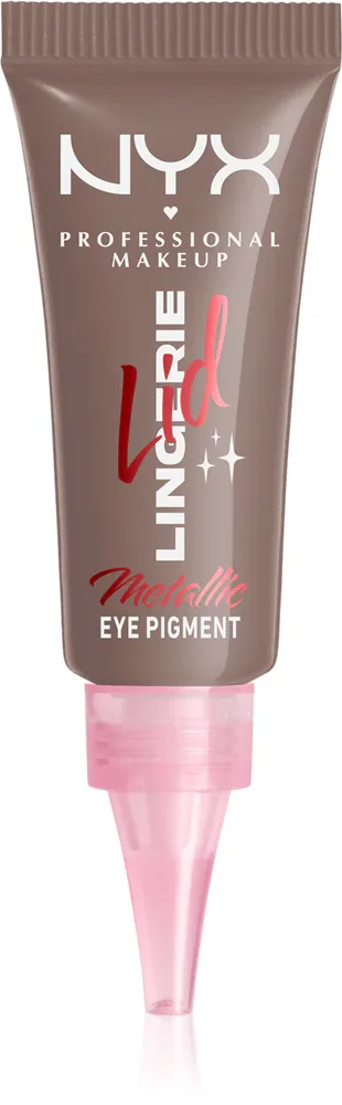 Тени для век NYX Professional Makeup Lid Lingerie компактные, стойкие, без осыпания, 6 мл, оттенок Granite Grind