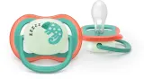 Пустышка Philips Avent Ultra Air Day Night SCF376/28 6-18m, 6–18 месяцев, светится в темноте, 2 шт Boy — фото 3