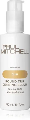 Сыворотка для волос Paul Mitchell Curl Round Trip Defining Serum для кудрявых и волнистых волос, с пантенолом, 150 мл