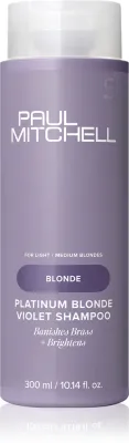 Шампунь для волос Paul Mitchell Blonde Platinum Blonde Violet Shampoo для светлых волос, нейтрализует желтизну, 300 мл