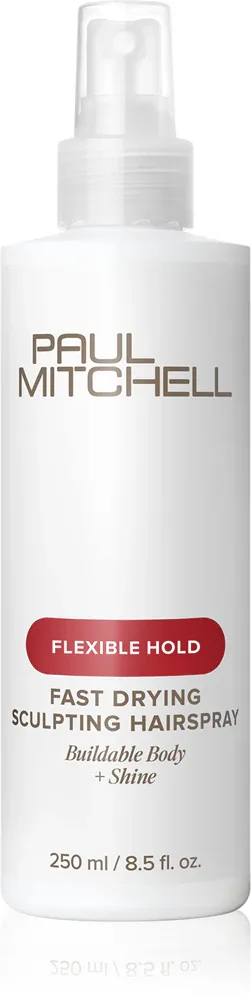 Лак для волос Paul Mitchell Flexible Hold Fast Drying Sculpting Hairspray быстросохнущий, средняя фиксация, объём