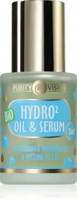 Сыворотка для лица Purity Vision BIO Hydro2 Oil Serum увлажняющая, с маслом арганы и граната, 30 мл