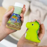Набор для купания детский Accentra KOOLKIDZ пена для ванны и распылитель, мотив с динозавром dla dzieci — фото 4