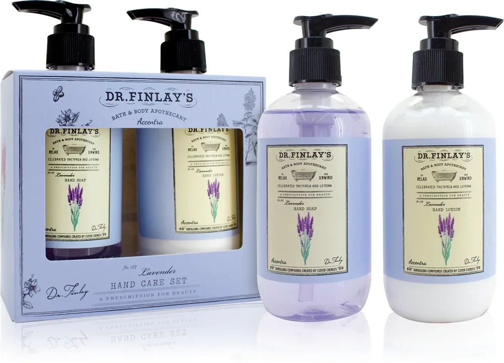 Набор для ухода за руками Accentra Dr. Finlay Hand Care Set жидкое мыло и молочко, 2 шт