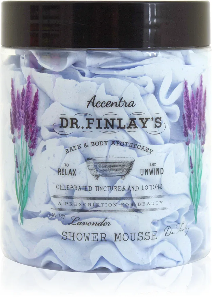 Мусс для душа Accentra Dr. Finlay Shower Mousse для всех типов кожи, ароматизированный, 200 г z zapachem Lavender