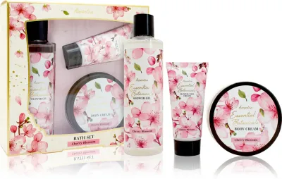 Набор косметики Accentra Essential Botanicals Bath Set для ванны, увлажняющий, 3 шт
