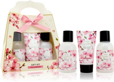 Набор косметики Accentra Essential Botanicals Gift Set гель для душа, пена и молочко, 3 шт