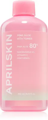 Тоник для лица APRILSKIN Pink Aloe Vita Toner увлажняющий, с алоэ, 250 мл