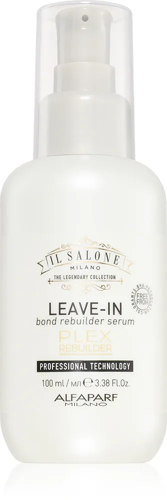 Сыворотка для волос Alfaparf Milano Il Salone Milano Rebuilder Bond Serum несмываемая, для окрашенных волос, 100 мл