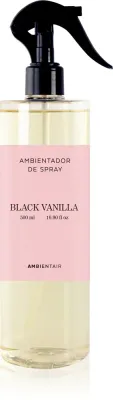 Спрей ароматический для дома Ambientair COLOURS Black Vanilla с согревающим ароматом, 500 мл