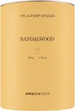 Свеча ароматическая Ambientair COLOURS Sandalwood с древесным ароматом, растительный воск, 200 г — фото 2