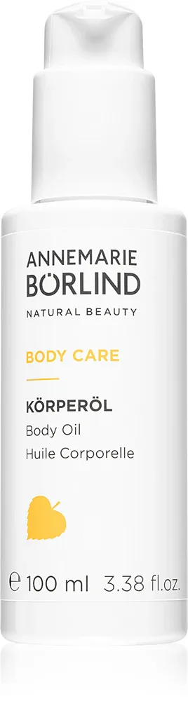 ANNEMARIE BÖRLIND BODY CARE - Масло для тела ANNEMARIE BORLIND BODY CARE питательное, быстро впитывающееся, 100 мл, 100 мл