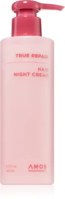 Крем для волос AMOS PROFESSIONAL True Repair Hair Night Cream несмываемый, восстанавливающий, 180 мл