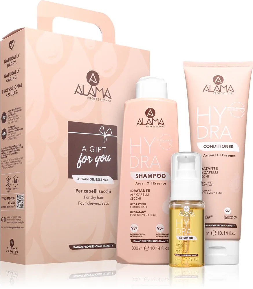 Набор для ухода за волосами Alama Professional Hydra Gift Box увлажняющий, подарочный, 1 шт