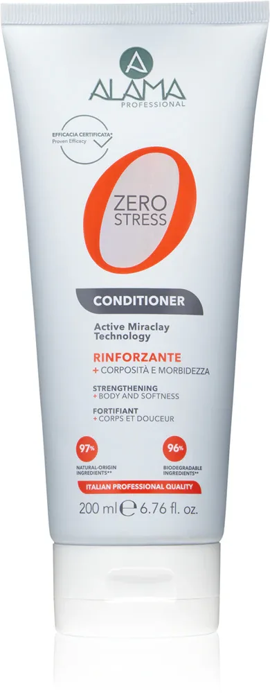 Кондиционер для волос Alama Professional Zero Stress Strengthening Conditioner укрепляющий, разглаживающий, 200 мл