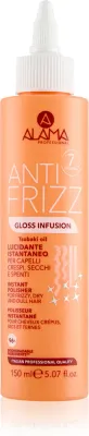 Сыворотка для волос Alama Professional Anti Frizz Gloss Infusion несмываемая, для блеска, 150 мл