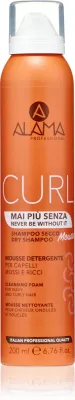Шампунь сухой Alama Professional Curl Dry Shampoo Mousse для вьющихся волос, мусс, 200 мл