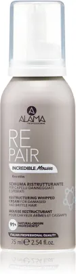 Мусс для волос Alama Professional Repair Incredible Mousse несмываемый, восстанавливающий, 75 мл