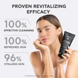 Гель для умывания Apivita Cleansing Black Detox Jelly Cleanser с активированным углём, очищающий — фото 3