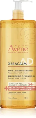 Avène XeraCalm - Масло очищающее Avene XeraCalm для сухой кожи, восполняет липиды, 1000 мл, 1000 мл