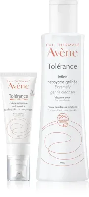 Avène Tolérance Soothing Care - Набор для ухода за лицом Avene Tolerance Soothing Care крем и очищающее молочко, 1 шт